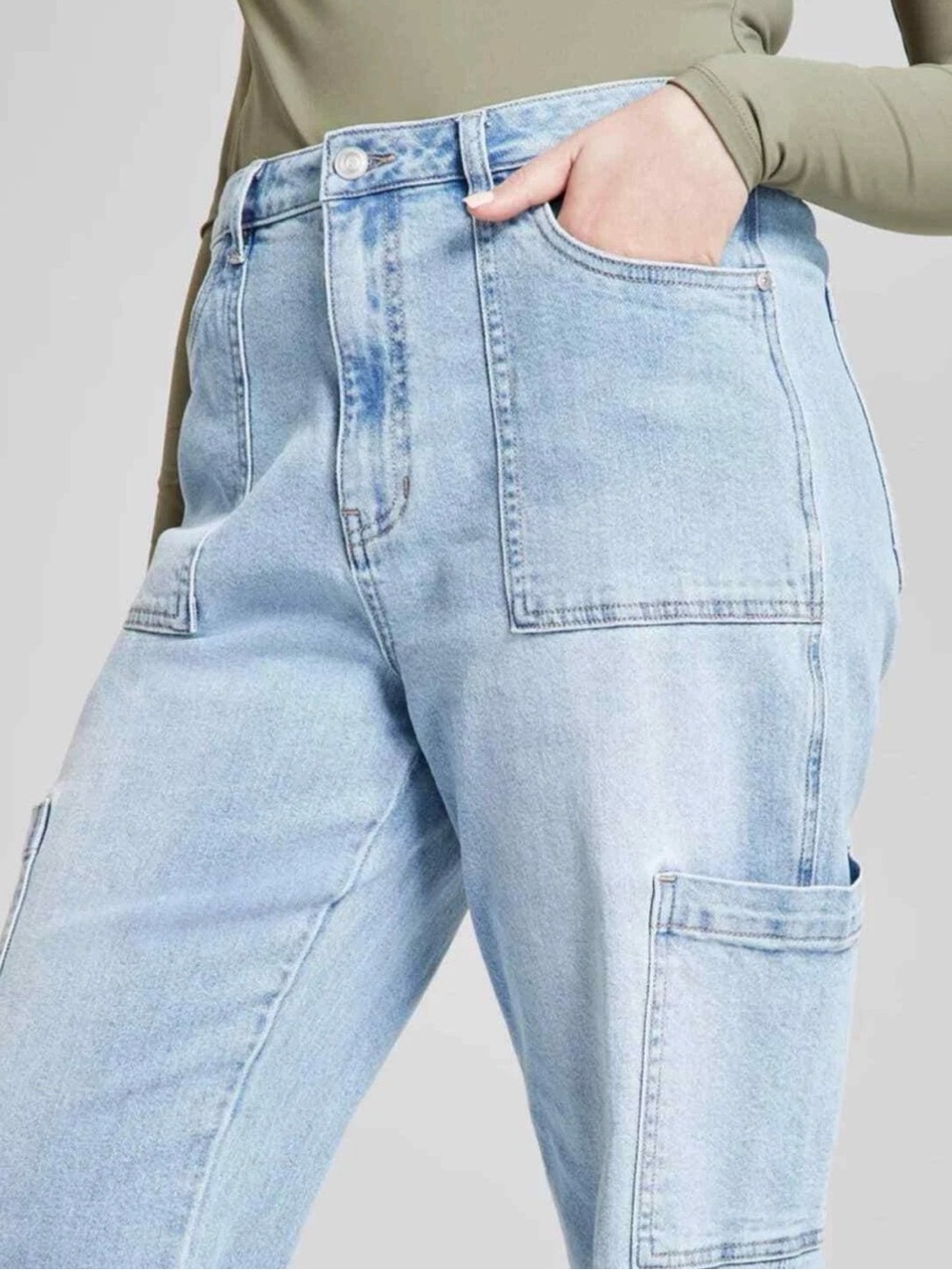 And Now This High Rise Utility Jeans - Picture 4 of 12